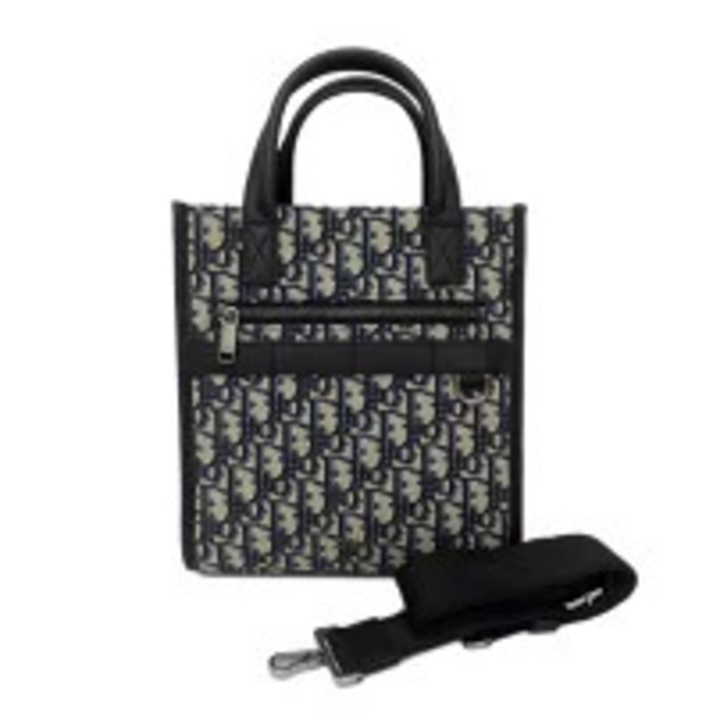 Dior Safari North South Oblique Jacquard Handbag Shoulder Bag